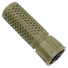 5KU Airsoft サイレンサー ナイツ型 5.56 QDC 14mm逆ネジ ハイダー付