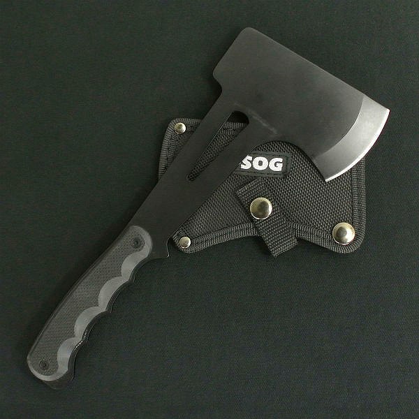 ハンドアックス　ノコギリ　アメリカSOG社製　2点セット SOG 手斧 ハンドアックス | ミリタリーショップ レプマート