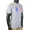  アンダーアーマー Tシャツ 半袖 ヒートギア 星条旗ロゴ