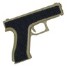 WOSPORT エンプラパッチ Glock型 Engineering plastics Patch ベルクロオス