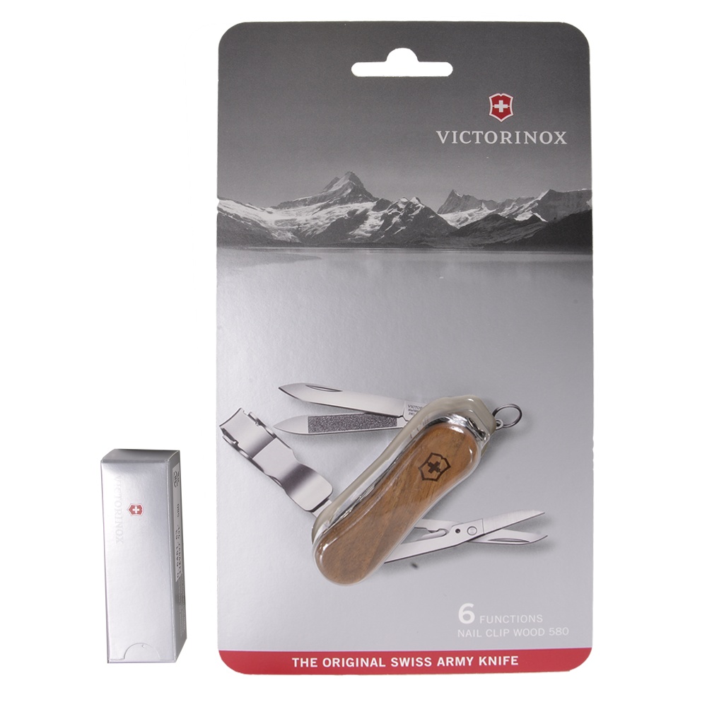 ミリタリーショップ レプマート Victorinox アーミーナイフ ネイルクリップ 6463 ウッド