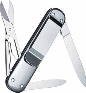 VICTORINOX アーミーナイフ マネークリップ アルミ | ミリタリー