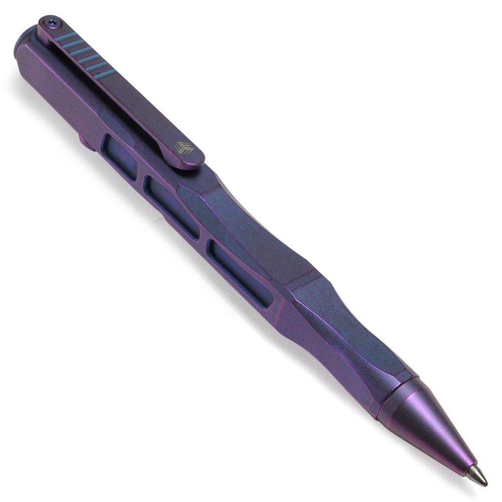 WE KNIFE タクティカルペン チタン製 パープル | ミリタリーショップ