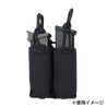 Warrior Assault Systems ピストルマグポーチ Laser Cut ダブルバンジー MOLLE対応 W-LC-DBPP