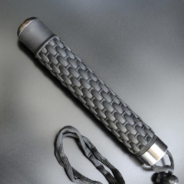 ホワイトウルフ 特殊警棒 カスタムスチール ラバー シルバー