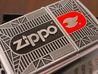 ZIPPO ジッポーロゴ 24830 サテンクローム