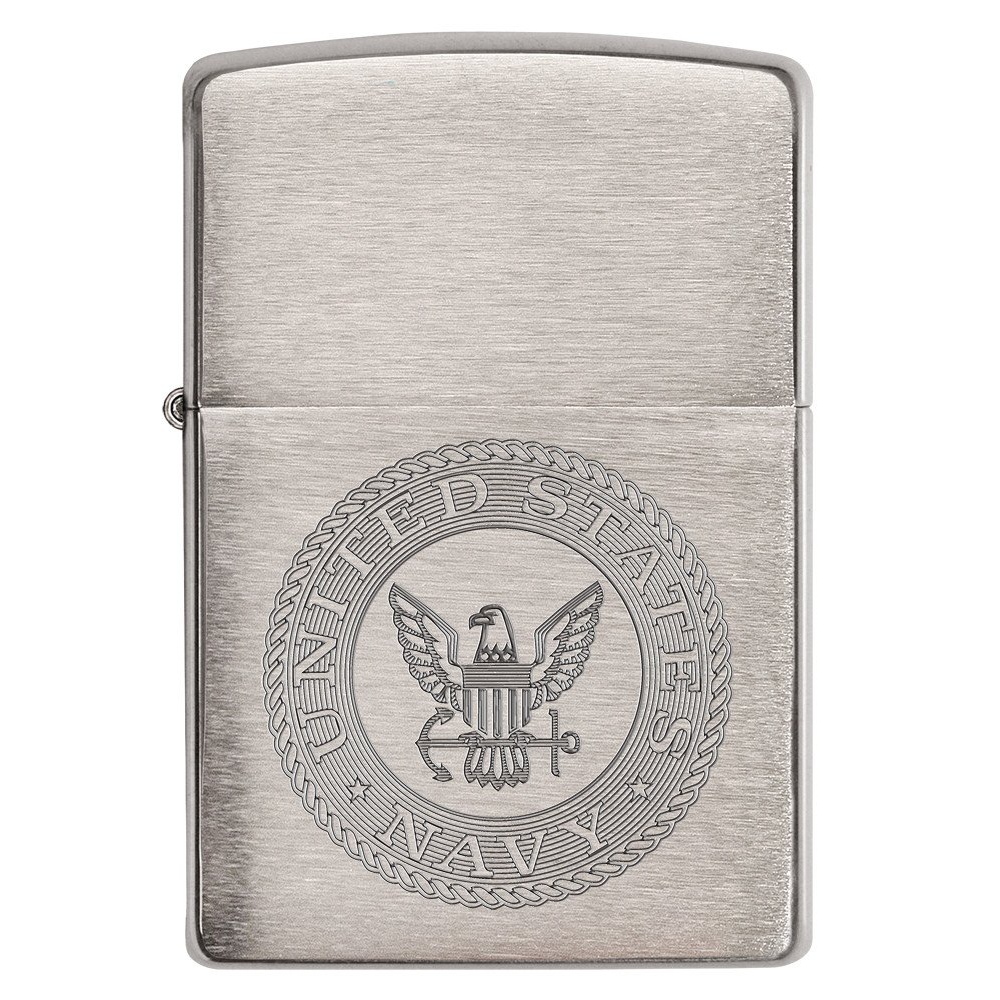 ZIPPO アメリカ海軍 29385 ブラッシュクローム | ミリタリーショップ