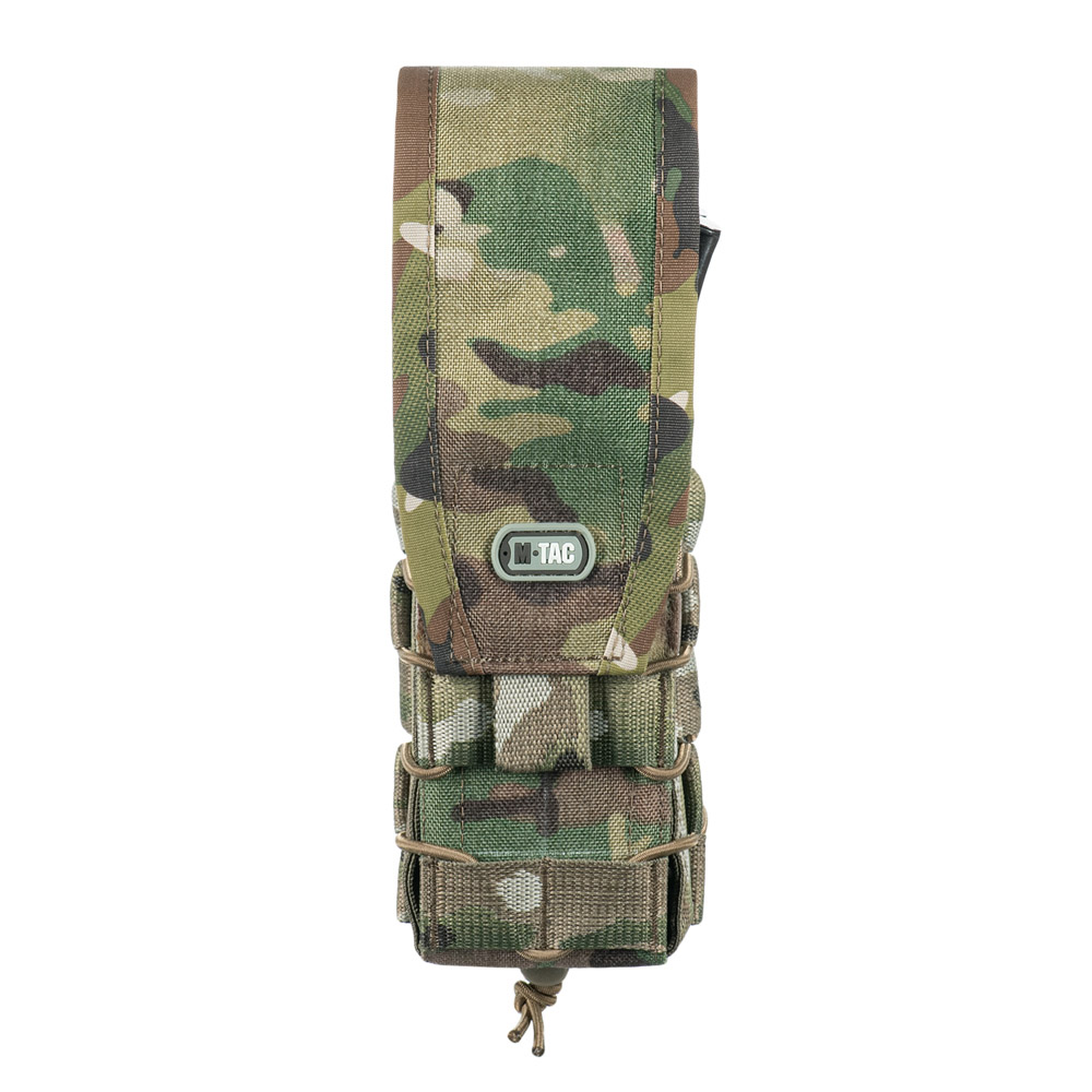 M-TAC ライフルマガジンポーチ AR/AK 2本収納 フラップ式 MOLLE対応