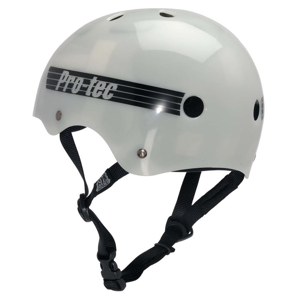 PRO TEC シルバー ヘルメット 箱付き PRO-TEC ヘルメット クラシックスケート 夜光 Lサイズ | ミリタリー