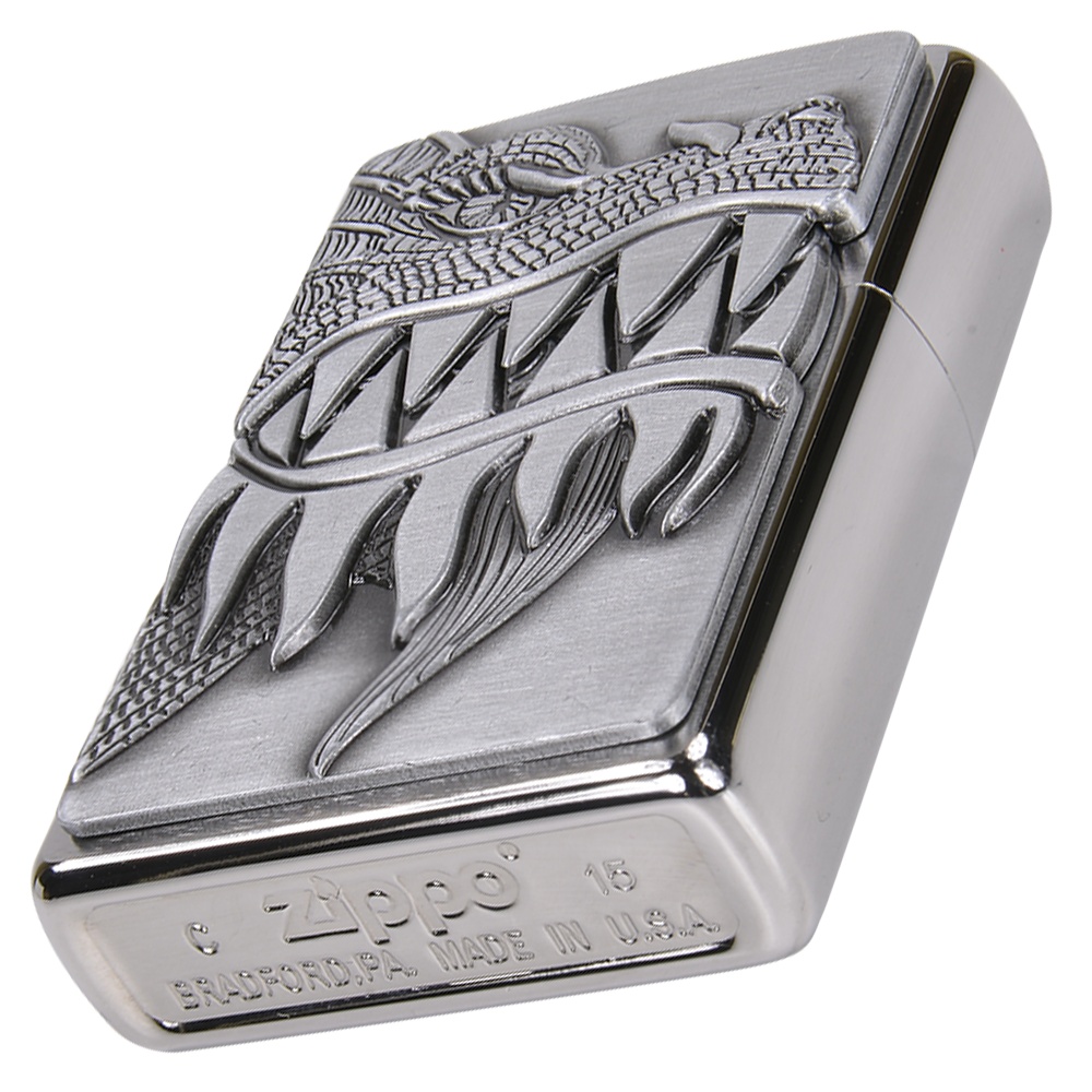 ミリタリーショップ レプマート / ZIPPO ドラゴン 28969 ブラッシュクローム