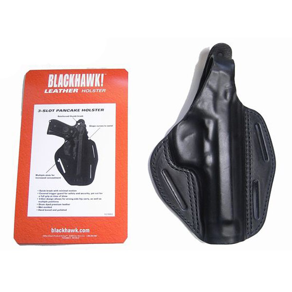BLACKHAWK ヒップホルスター Beretta92 革 パンケーキ | ミリタリー