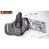 BLACKHAWK OWBホルスター デタッチャブル スライド M1911 レール非対応 420101BK