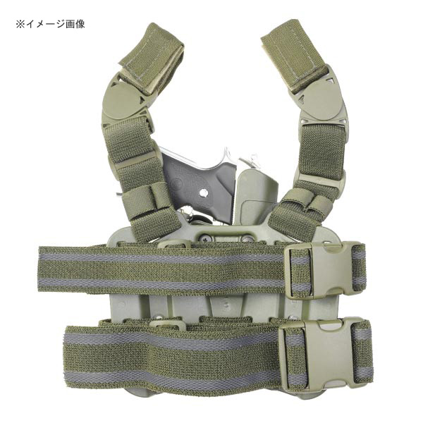 BLACKHAWK レッグホルスター Serpa L2 ベレッタ92/M9A1 レール対応