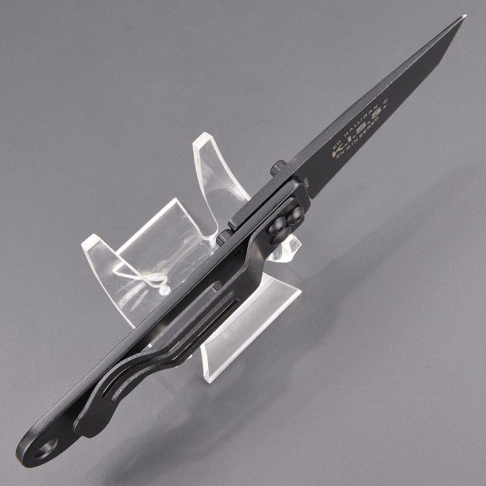 CRKT マネークリップナイフ K.I.S.S. ブラック 5500K | ミリタリー 
