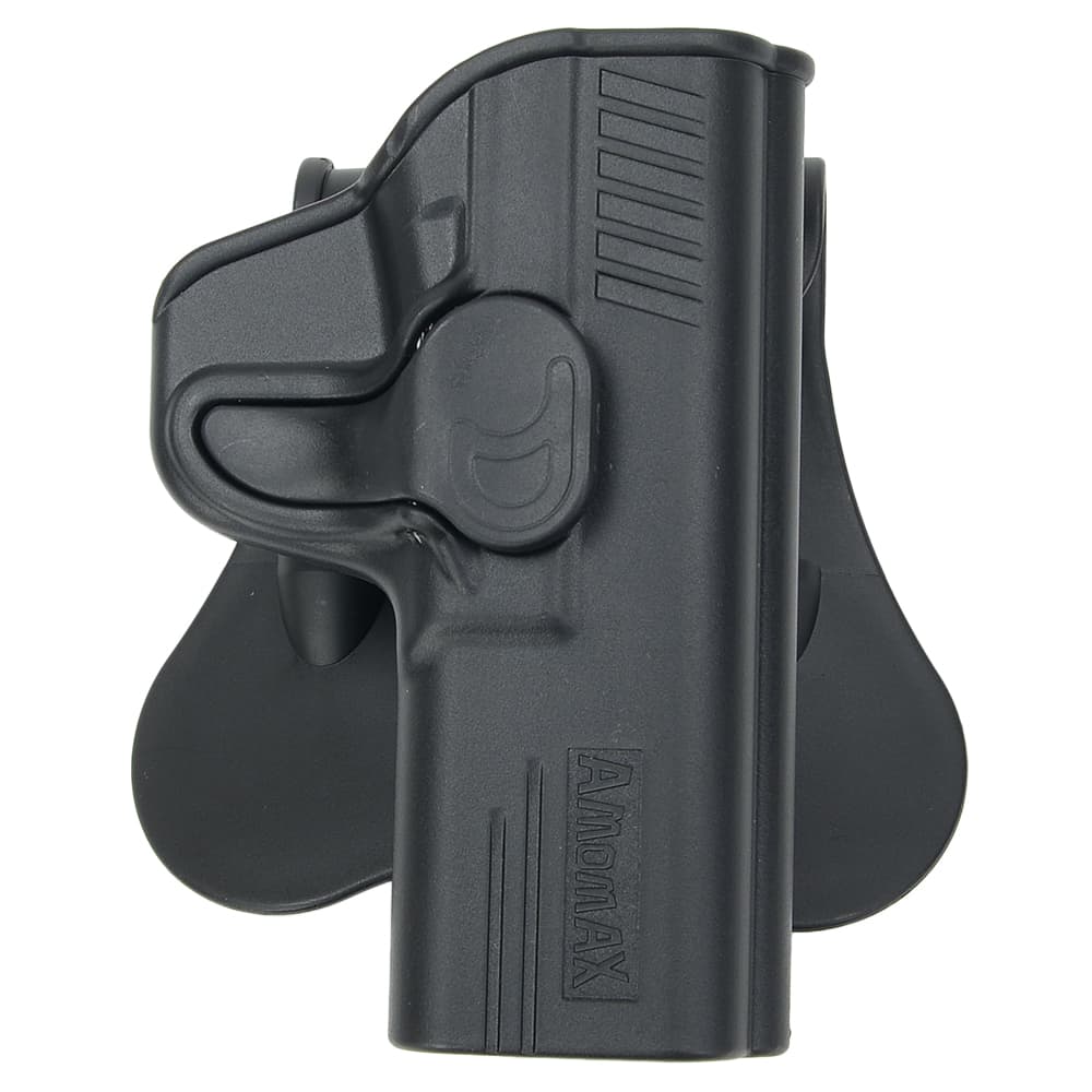 AMOMAX ヒップホルスター M&P9 パドル付き 右利き用 ブラック AM-MP9