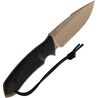 Attleboro Knives アウトドアナイフ Attleboro タン 波刃 ATK10112