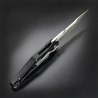 Artisan Cutlery 折りたたみナイフ Bomardier ライナーロック M390鋼 ブラック 1812G-BKM