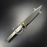 Knifemaking ナイフブレード ステンレス鋼 ハンターナイフ用 BL120