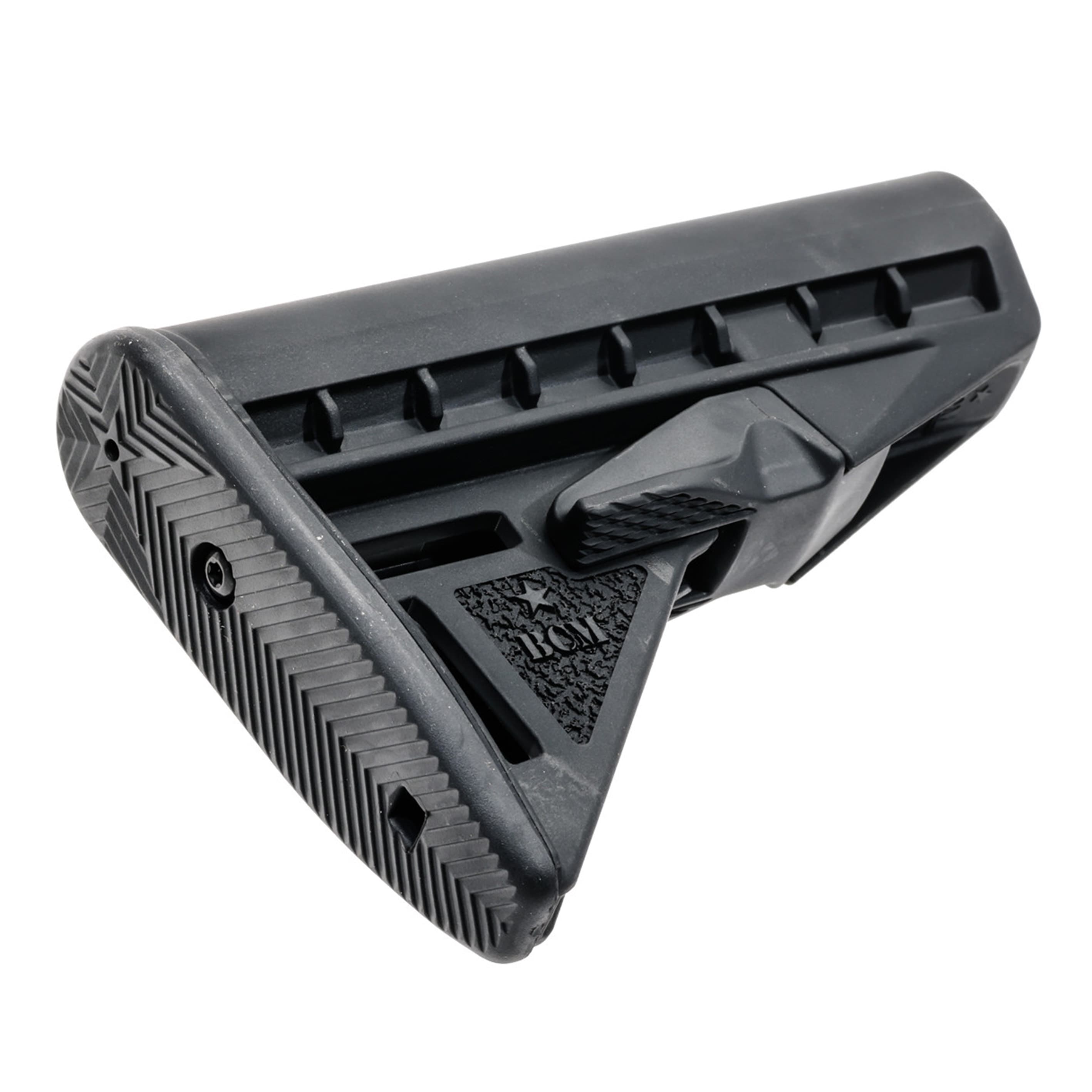BCM バットストック Mod 3 滑り止めサイドグリップパネル装備 M4/AR15