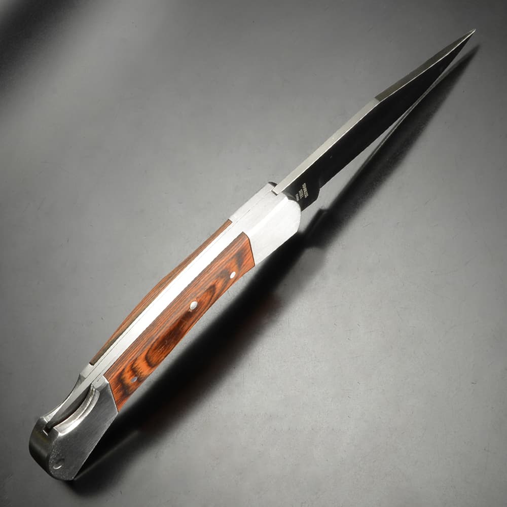 Rite EDGE 折りたたみナイフ Classic ロックバック式 木製ハンドル