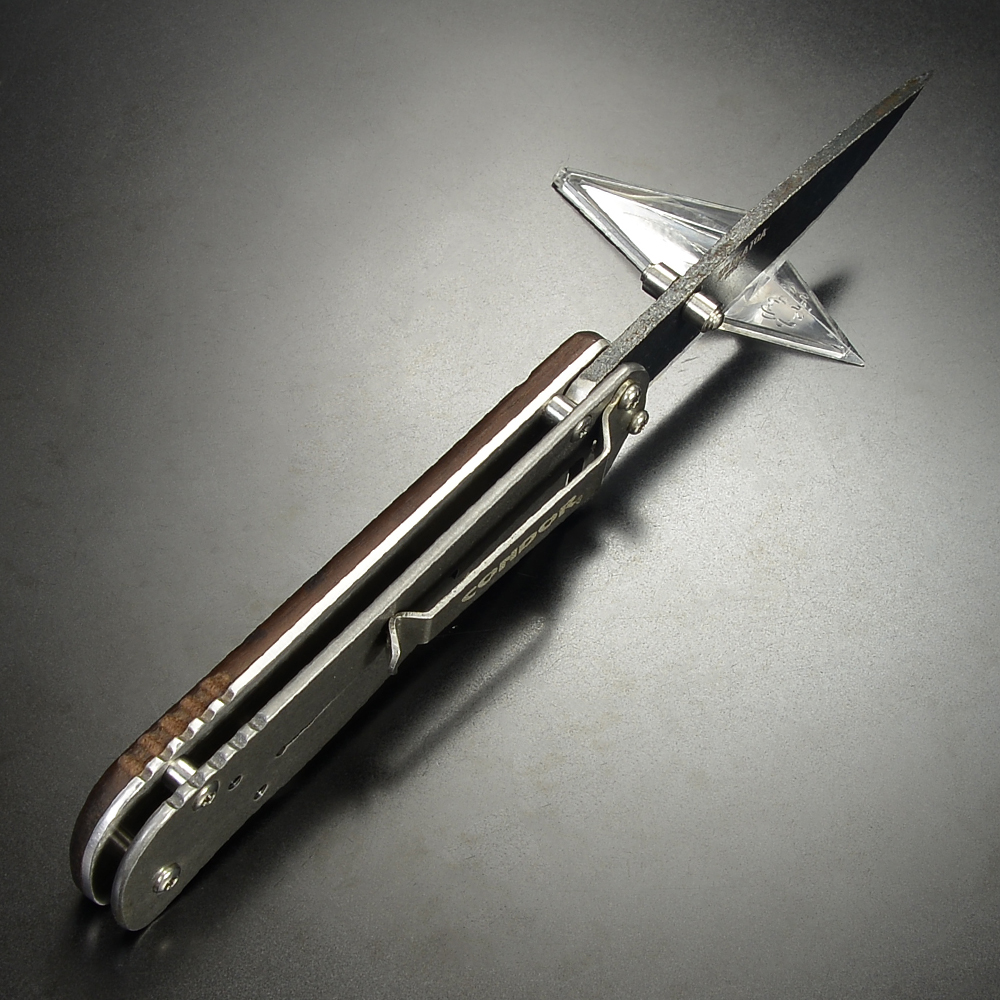 CONDOR Tool & Knife 折りたたみナイフ KRAKATOA ウォールナット