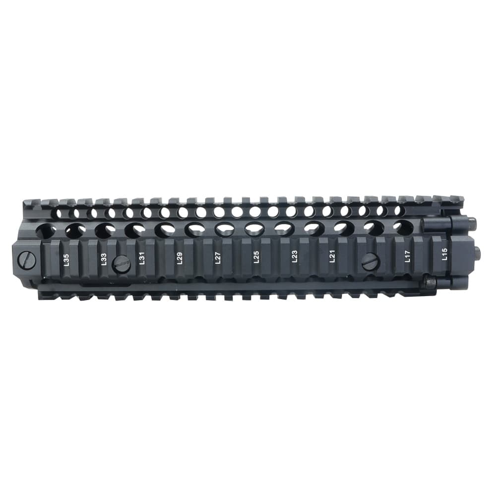 ミリタリーショップ レプマート / BIGDRAGON ハンドガード Daniel Defense Mk18 RISII 9インチ AEG ブラック  BD0259