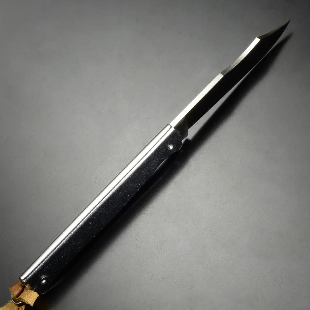 Douk-Douk 折りたたみナイフ stainless chrome シース付属 DD815GME[bdd815gmer] Douk-Douk 折りたたみナイフ stainless chrome シース付属 DD815GME