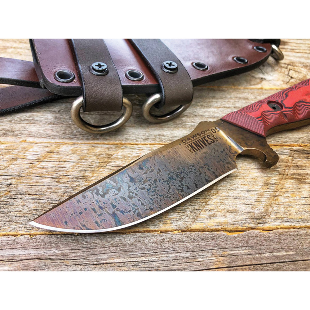 Dawson Knives ナイフ パスファインダー 赤 | ミリタリーショップ