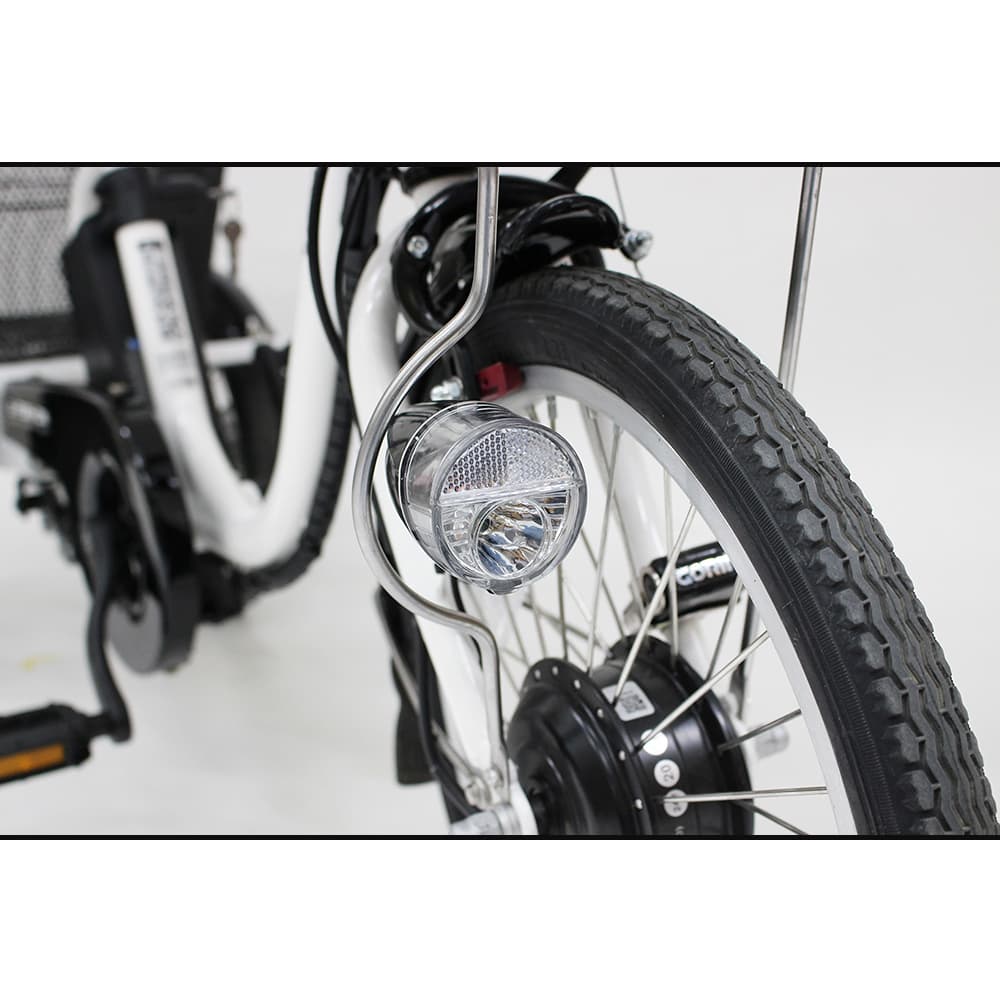 直送 代引き不可】E-PARTON 三輪自転車 ロータイプ 電動アシスト 