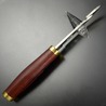 Elk Ridge スキナー Hunter ガットフック付き 木製ハンドル ER049