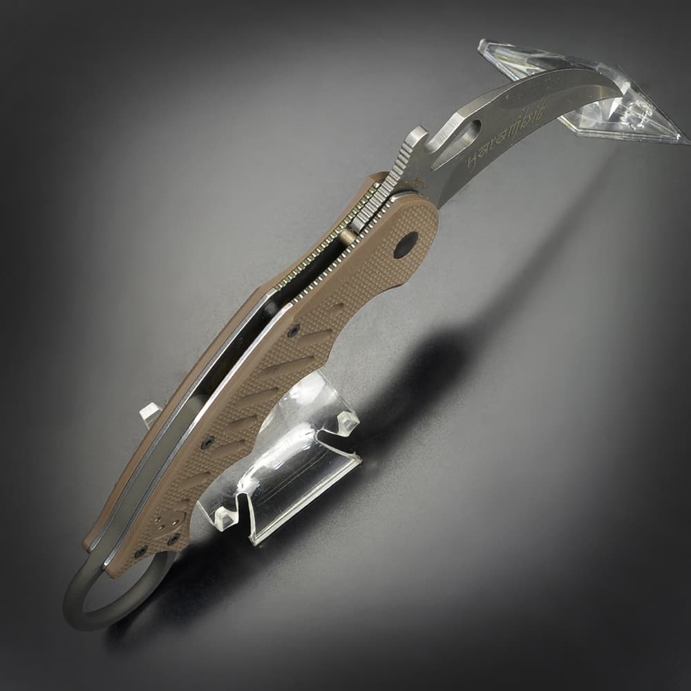 カランビット　47 FOX KNIVES カランビット ダークアース 折りたたみ式 FOX479ESW
