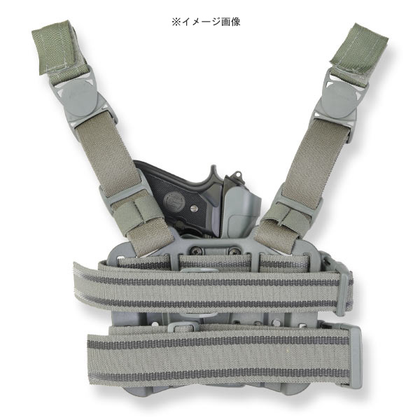 BLACKHAWK!ブラックホーク レッグホルスター　ベレッタ92 96 S11 BLACKHAWK レッグホルスター Serpa LV2 ベレッタ92/M9A1 レール