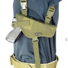 MIL-TEC ショルダーホルスター Cordura製 マグポーチ付