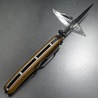 ONTARIO 折りたたみナイフ RAT II D2 コヨーテハンドル 8830CB