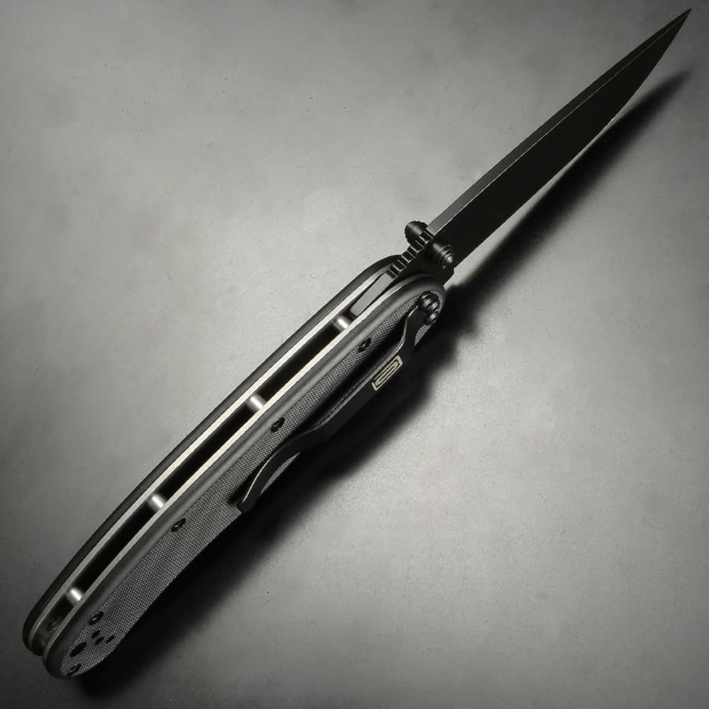 ONTARIO 折りたたみナイフ RAT I ライナーロック式 AUS-8ステンレス