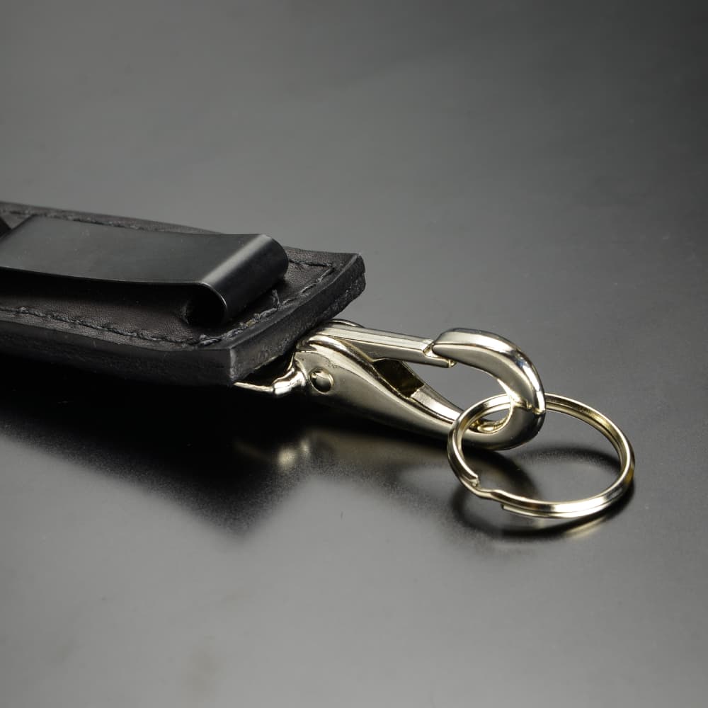ボストンレザー キーリング 5444 ベルトクリップ付 | ミリタリー