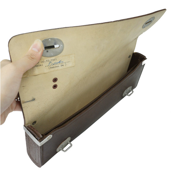 WWⅡドイツ軍 上級将校用 MP38/40革製マガジンポーチ左右セット