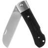 QSP Knife 折りたたみナイフ Worker ロックバック ブラック G10 QS128A