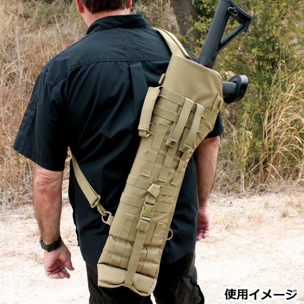 RED ROCK ライフルケース MOLLE ライフル スキャバード 長さ調整機能