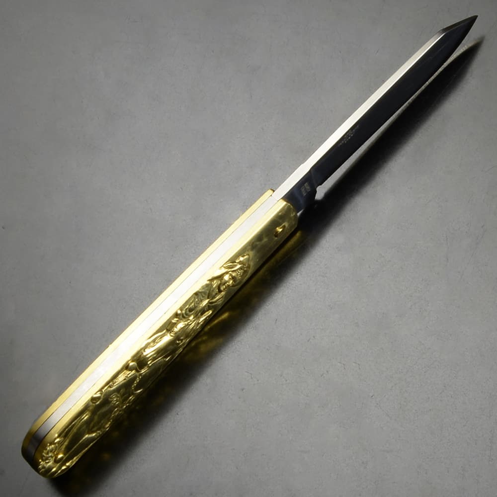 Rough Ryder 折りたたみナイフ Cowboy 真鍮ハンドル RR1457 | ミリタリーショップ レプマート