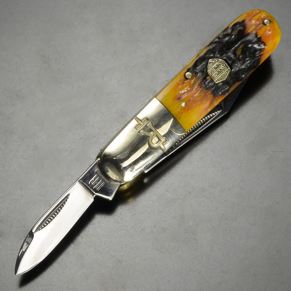 Rough Ryder 折りたたみナイフ Barlow Pocket Knife スタッグボーン
