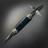 ROUGH RYDER 折りたたみナイフ Canoe ブルースムースボーン 2枚刃 RR1949
