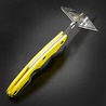 Spyderco 折りたたみナイフ UK ペンナイフ Salt イエロー CPM MagnaCut鋼 C94PYL