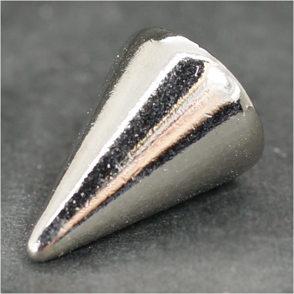 コーンスパイク スタッズ トゲ 14mm ニッケルメッキ | ミリタリー
