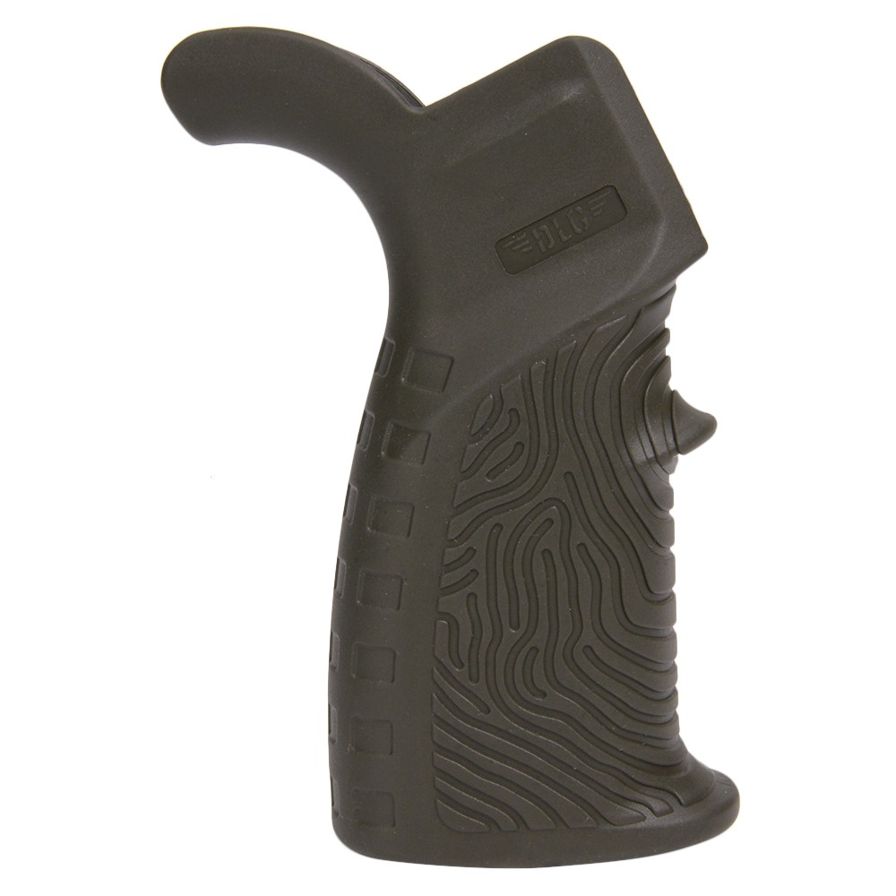 DLG TACTICAL ライフルグリップ AR15 ラバーコート ビーバーテール付き