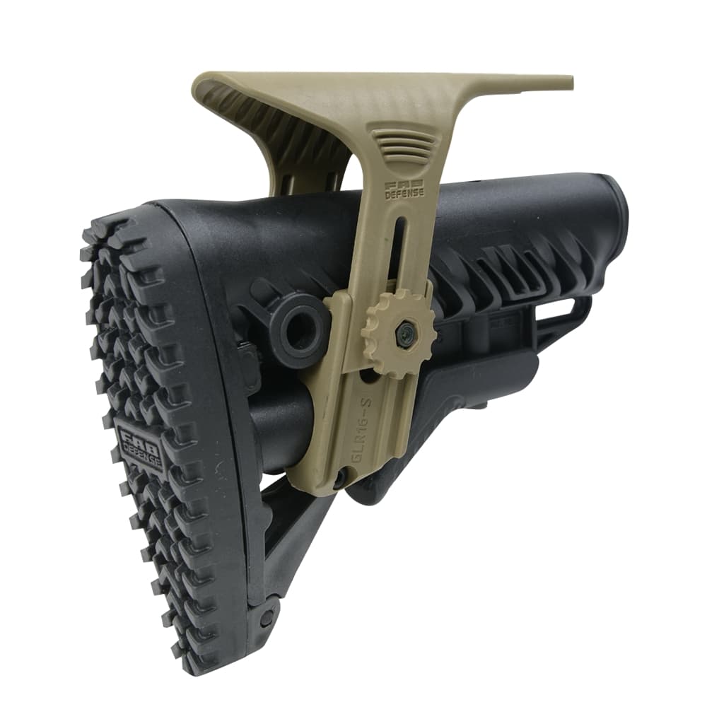 FAB Defense チークパッド GCP アジャスタブルチークレスト GLR-16用