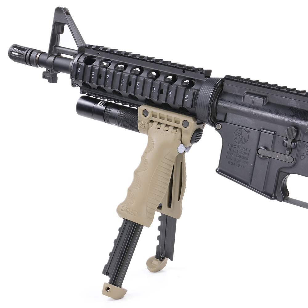 FAB Defense バイポッドグリップ T-POD G2 ライト付属 | ミリタリー