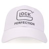 Glock Perfection キャップ ロゴ刺繍入り ホワイト