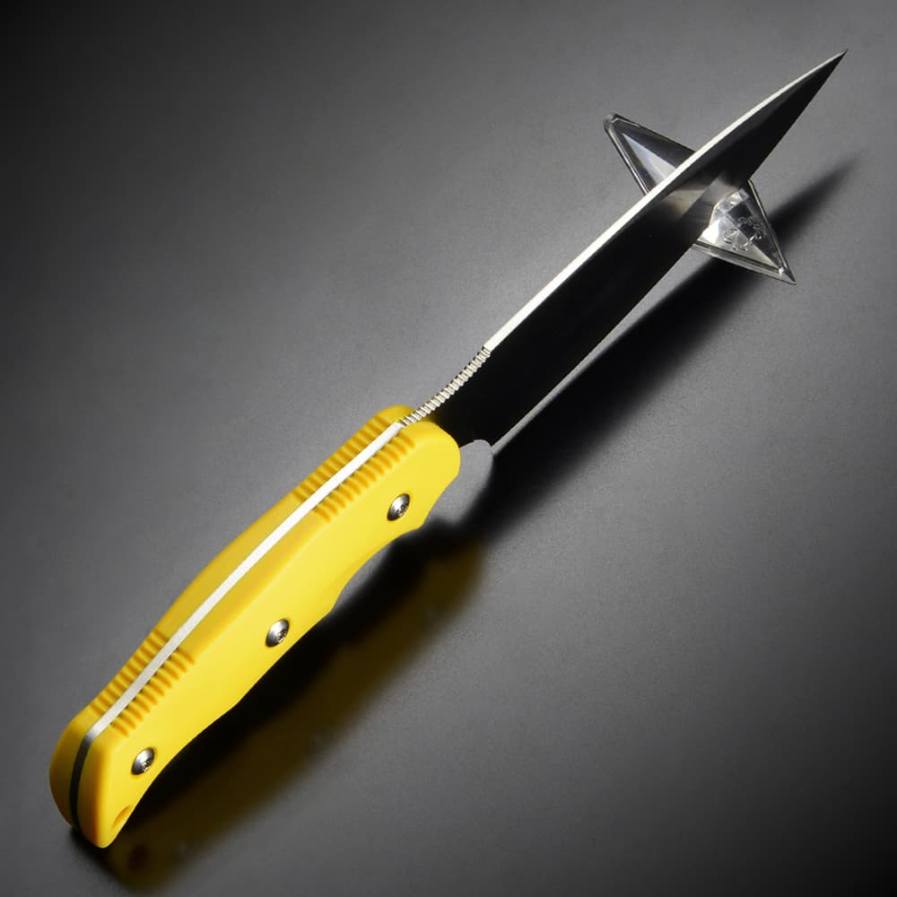 G・SAKAI アウトドアナイフ NEWサビナイフ3 直刃 イエロー