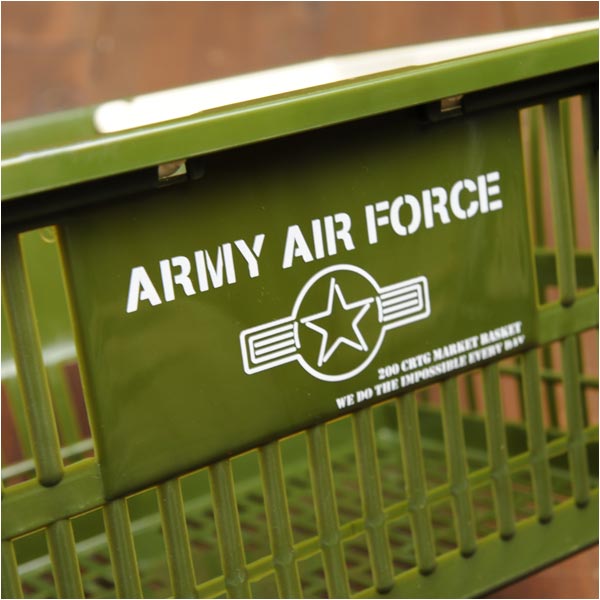 マーケットバスケット ARMY 買い物かご(S) | ミリタリーショップ